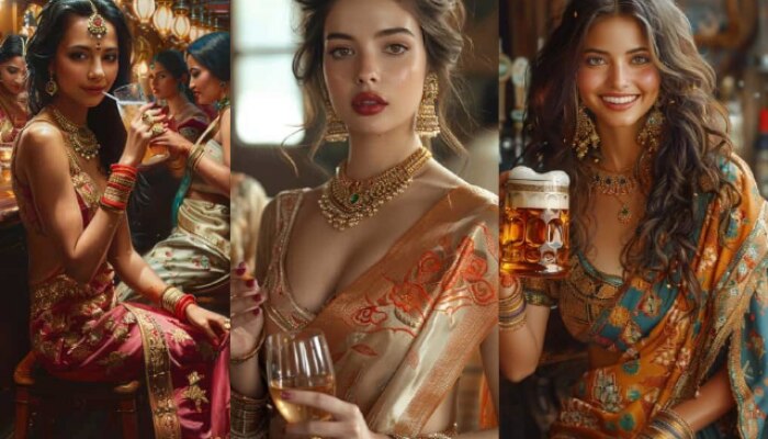 Indian girl drink alcohol Percentage German Institute Research Survey