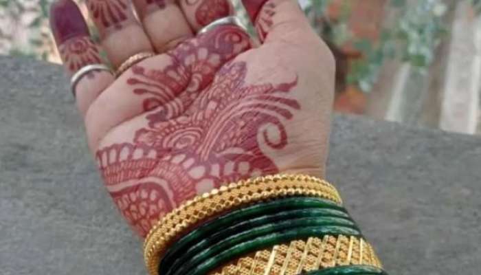 Why Bride Were Green Bangles After Wedding 