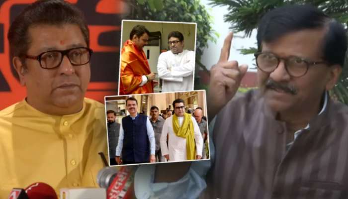 राऊतांचा राज ठाकरेंना ठाकरे शैलीत टोला! म्हणाले, 'फडणवीस पत्ते पिसत बसले असतील तर...'