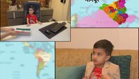 नागपुरच्या तीन वर्षांचा अंगद ओळखतो 50 देशांचे ध्वज... 