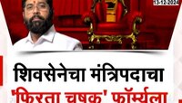 VIDEO|शिवसेनेचा मंत्रिपदाचा 'फिरता चषक' फॉर्मुला 