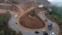 मुंबई गोवा महामार्गावरील परशुराम घाटातील मातीचे सर्वेक्षण