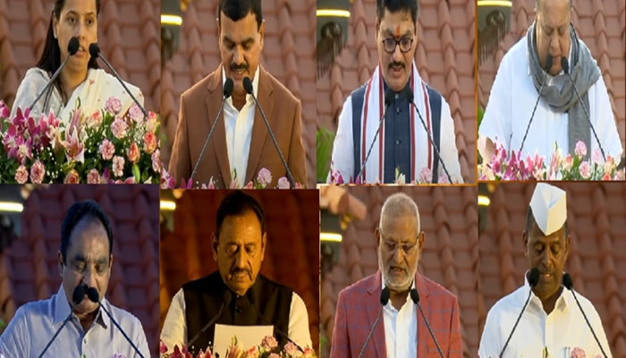 Maharashtra Cabinet Ministers Oath Ceremony : मी शपथ घेतो की...! फडणवीस 3.0 सरकारच्या मंत्रिमंडळात &#039;हे&#039; अजित पवारांचे शिलेदार 