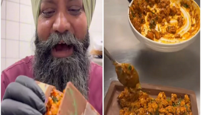 'यांना कोणीतरी जेलमध्ये टाका' चिकन टीक्का चॉकलेटचा Video पाहून नेटकऱ्यांची भूक कुठच्याकुठे पळाली 