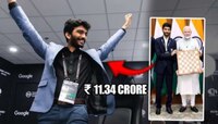 मोदी सरकारचं जगज्जेत्या डी. गुकेशला मोठं गिफ्ट? मिळालेल्या 11.34 कोटींपैकी...