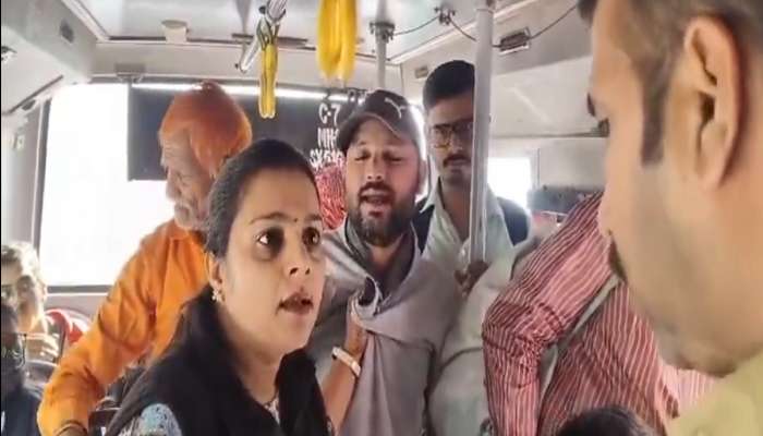 बस डायरेक्ट पोलीस स्टेशनला घ्या! मद्यधुंदाशी 'ती' एकटीच भिडली, पुण्यातील Video तुफान Viral