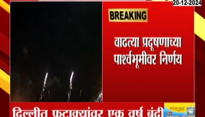 Delhi government bans fire crackers for one year