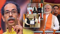 'मोदी सांताक्लॉजच्या वेशात हाती ‘क्रॉस’ घेऊन दिल्लीच्या...'; ठाकरेंच्या सेनेचा टोला