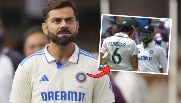 विराट कोहलीवर ICC करणार कारवाई? मैदानात 'तो' धक्का मारणं महागात पडणार, थेट बंदी घालणार?