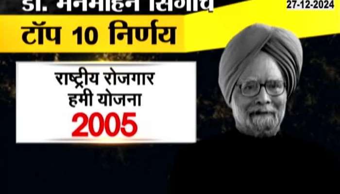 Top Ten Decision By Dr Manmohan Singh As Prime Minister Of India