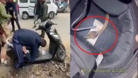 Viral Video : हेल्मेटच्या आत लपला होता कोब्रा; धावत्या बाईकवर तरुणाला केला दंश, पुढे