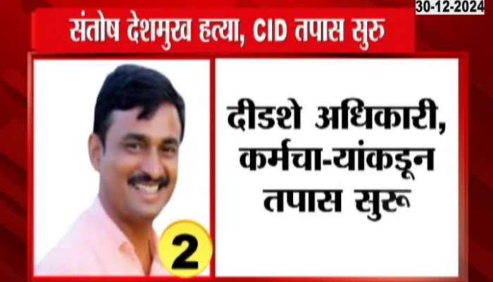 Walmik Karad Among Four Accused Bank Account Freezed In Sarpanch Santosh Deshmukh Case