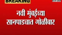 नवी मुंबईच्या सानपाड्यात गोळीबार; डीमार्टजवळ अज्ञाताकडून गोळीबार