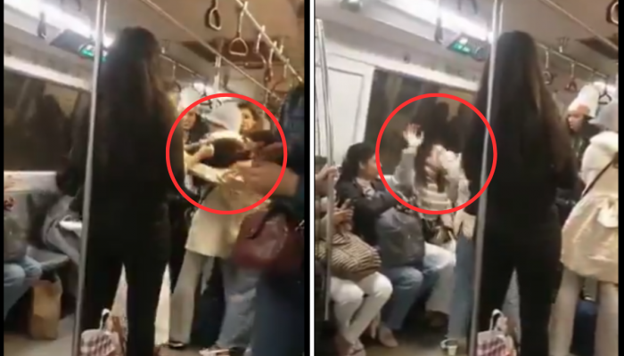 'माझ्या मांडीवर येऊन बस...' मेट्रोत सीटवरुन दोन मुली भिडल्या, एकीने कानाखाली लगावली तर दुसरीने ओढले केस