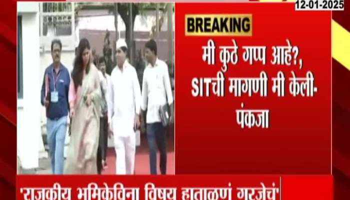 BJP MLA Pankaja Munde On Dhananjay Munde Beed Defame