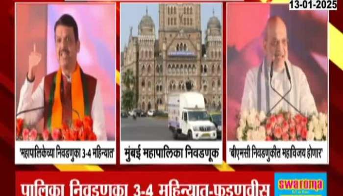 CM Devendra Fadnavis Amit Shah On Preparation For Mahapalika Election