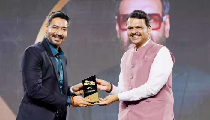 Zee Real Heroes Awards 2024: 'इम्पॅक्ट पर्सनॅलिटी ऑफ द ईयर' अवॉर्डचा मानकरी ठरला अजय देवगण