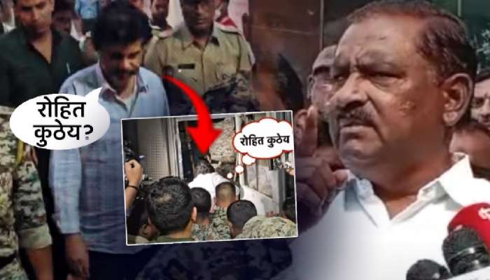 पोलीस व्हॅनमध्ये बसताना वाल्मिकचा प्रश्न, 'रोहित कुठंय?' हा रोहित आहे तरी कोण? धस म्हणाले, 'तो...'