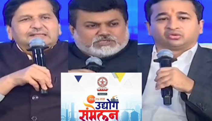 महाराष्ट्रात 1 लाखांवर उद्योग, वर्ष संपेपर्यंत 5 लाख रोजगार;  'झी 24 तास'च्या उद्योग संमेलनात घोषणा