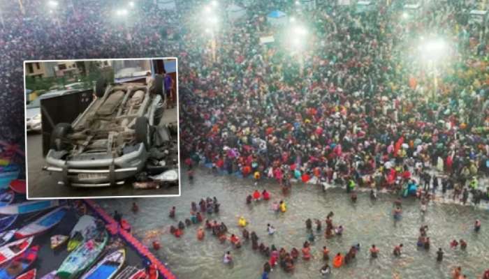 कुंभमेळ्यातून परतणाऱ्या भाविकांच्या इनोव्हाला नाशिकमध्ये भीषण अपघात; रत्नागिरीतील तिघांचा मृत्यू
