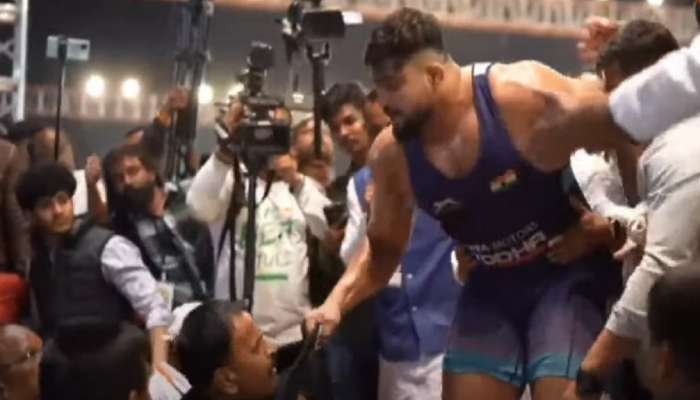 महाराष्ट्र केसरी कुस्ती स्पर्धेला गालबोट, पराभवानंतर पैलवान शिवराज राक्षेची पंचांना मारहाण 