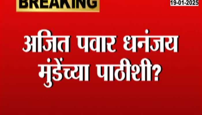 Ajit Pawar On Dhananjay Munde maharashtra politics