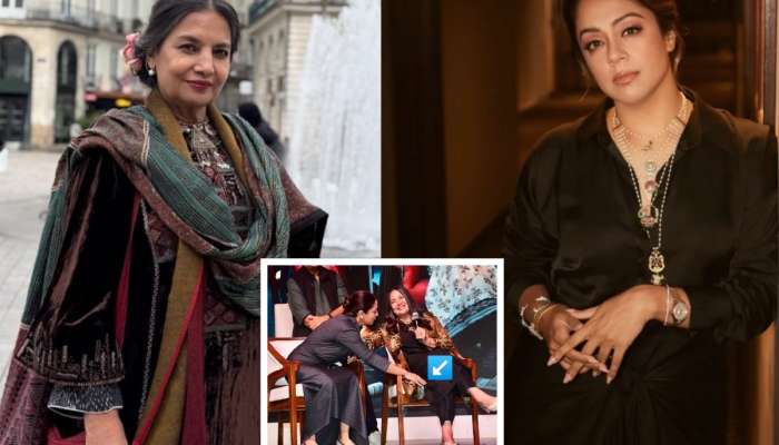 VIDEO: ...अन् मंचावरच शबाना आझमी यांनी कान पकडून मागितली ज्योतिकाची माफी; तिनेही वाद