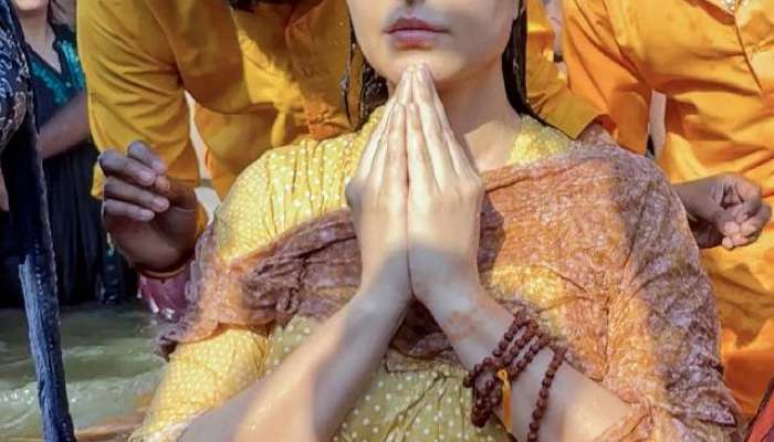 महाकुंभमध्ये स्नान केल्यानंतर कतरिना कैफ कुठे गेली? फोटो झाले व्हायरल