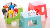 प्लास्टिकच्या स्टूलला छिद्र का असतं? फक्त सजावटीसाठी नाही तर...99% लोकांना उत्तर माह