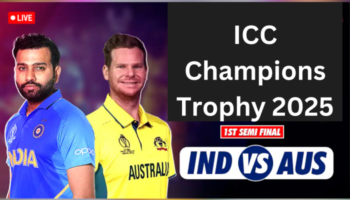 IND vs AUS LIVE Score : ऑस्ट्रेलियाचा पराभव करुन टीम इंडिया चॅम्पिअन्स ट्रॉफीच्या फायनलमध्ये 