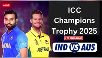 IND vs AUS LIVE Score : ऑस्ट्रेलियाचा पराभव करुन टीम इंडिया चॅम्पिअन्स ट्रॉफीच्या फायनलमध्ये 