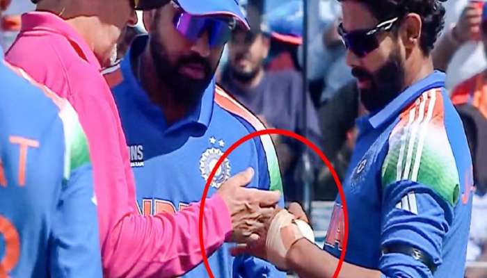 हातावरचं बँडेज काढ...; Live सामन्यात अंपायरने रवींद्र जडेजावर घेतला आक्षेप