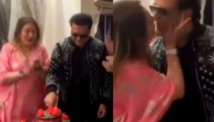पत्नी सुनीतानं सगळ्यांसमोरच गोविंदाला केलं Lip-Kiss; आई-वडिलांचा रोमान्स पाहून अशी होती मुलांची प्रतिक्रिया