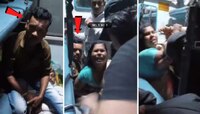 झोपलेल्या तरुणाला पुरुषाने केलं Kiss; पुण्यातल्या ट्रेनमध्ये तुफान राडा! आरोपीची पत्