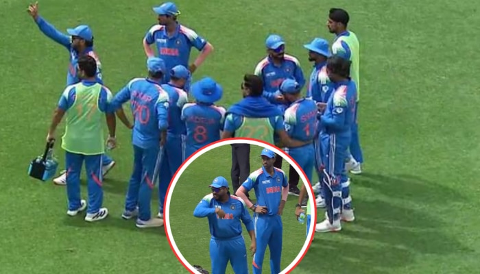 VIDEO: ड्रिंक ब्रेकवेळी दिसला रोहित शर्माचा रुद्रावतार, टिम प्लेयरवर भडकला; नेमकं काय झालं? तुम्हीच पाहा!