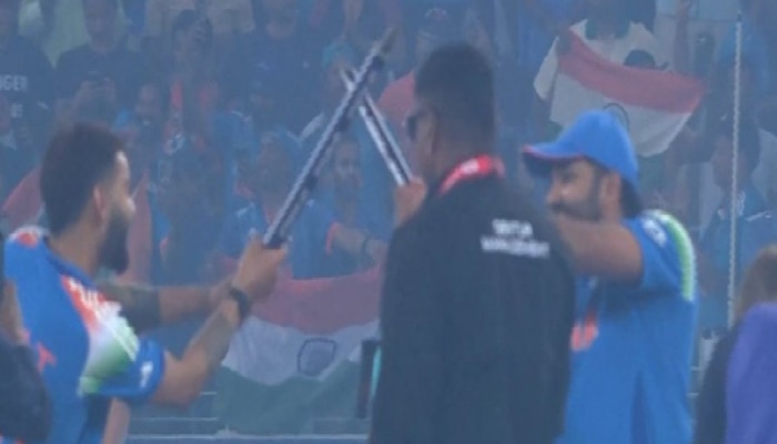Champions Trophy 2025: चॅम्पियन्स ट्रॉफी जिंकल्यानंतर रोहित-विराटने मैदानात केलं असं सेलिब्रेशन; पाहा VIDEO 