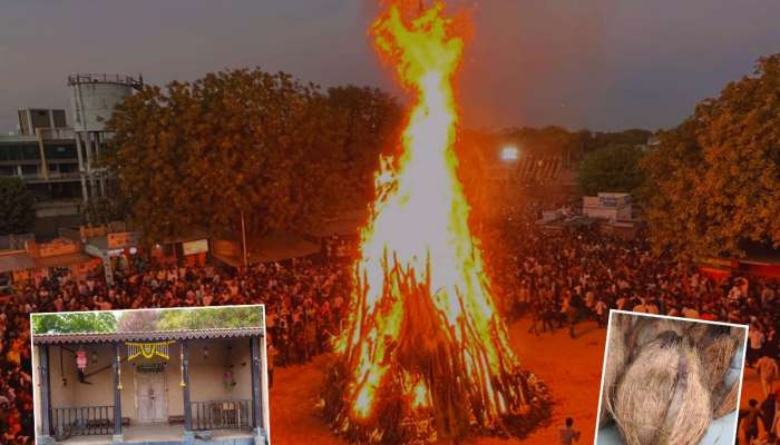 होळीच्या दिवशी घरातून नारळ फिरवून दृष्ट का काढतात?