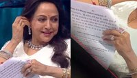 रिअॅलिटी शो स्क्रिप्टेड असल्याचं अखेर उघड! हेमा मालिनी वाचत होत्या स्क्रिप्ट, फोटोत 
