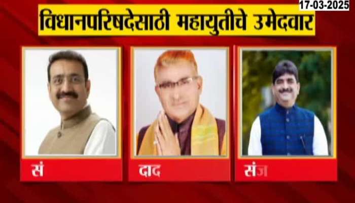 BJP Candidates