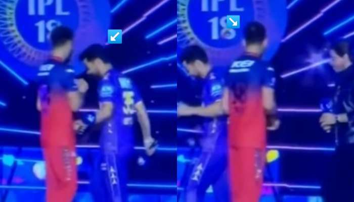 IPL 2025 रिंकू सिंगकडून विराट कोहलीचा अपमान?, IPL सोहळ्यातील &#039;तो&#039; VIDEO व्हायरल