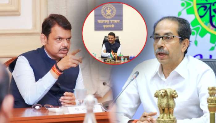 &#039;तुम्ही कशाला खुर्च्या उबवताय?&#039; ठाकरेंच्या सेनेचा फडणवीसांना सवाल; म्हणाले, &#039;स्वतःच्या कॅबिनेटपासून...&#039;