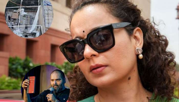 Kunal Kamra Row: &#039;ते बेकायदेशीर, पण...,&#039; हॅबिटॅट स्टुडिओवर कारवाई केल्यानंतर कंगना रणौतने स्पष्टच बोलली, &#039;एकनाथ शिंदेंनी...&#039;