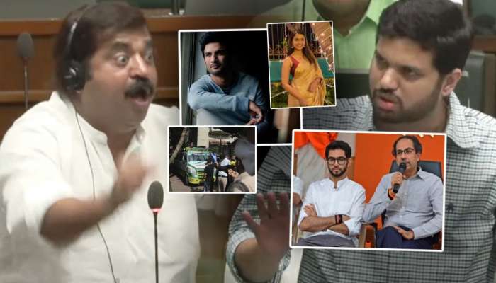 सुशांत सिंह राजपूत प्रकरणाचे पुरावे मिटवण्यात ठाकरे सरकाराचा सहभाग? विधानसभेत राडा; मोदींचाही उल्लेख