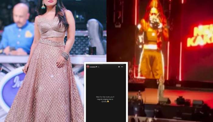 उशिरा आल्याबद्दल प्रेक्षकांनी जाब विचारला, नेहा कक्कर भर मंचावर रडली; आता म्हणते 'मला दोषी ठरवल्याचा...'