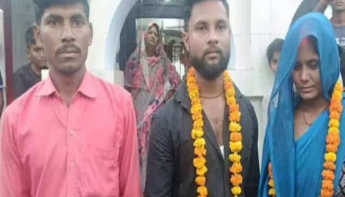 VIDEO: ...अन् पतीनेच पत्नीचं तिच्या प्रियकराशी लावून दिलं लग्न, म्हणतो &#039;मेरठमध्ये जे काही झालंय ते पाहून...&#039;