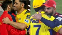 RCB vs CSK मॅचनंतर धोनी आणि विराटचा ब्रोमांस, कॅमेऱ्यात कैद झाला प्रसंग, पाहा Video