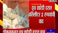 गोकुळकडून दूध खरेदी दरात प्रतिलीटर 2 रुपयांची वाढ
