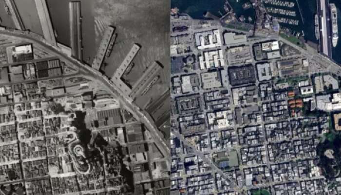 30 वर्षांपूर्वी कसं दिसायचं तुमचं शहर? पाहा Google Maps च्या नव्या फिचरची कमाल, क्षणात करतं Time Travel 30 वर्षांपूर्वी कसं दिसायचं तुमचं शहर? पाहा Google Maps च्या नव्या फिचरची कमाल, क्षणात करतं Time Travel