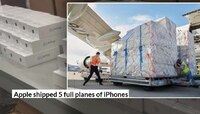 ...अन् 5 विमानं भरुन iPhones भारतातून अमेरिकेत नेले; Apple ने अवघ्या 3 दिवसात घेतला 