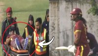 स्ट्रेचरवरून न्यावं लागलं होतं मैदानाबाहेर, वेदनेसह पुन्हा परतताच ठोकलं दमदार शतक 